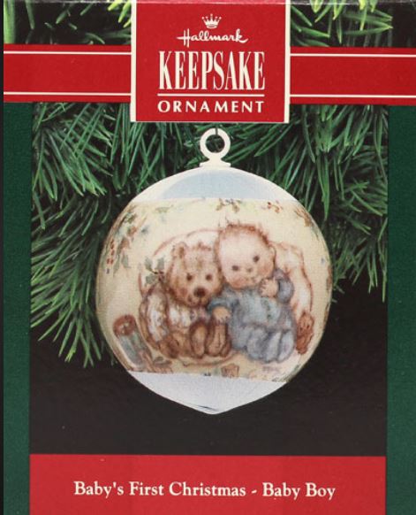 1991 Baby's First Christmas - Boy - DB